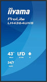 IIYAMA- Afficheur professionnel 43" LH4364UHS-B1AG