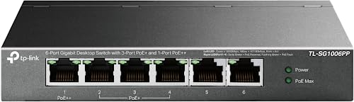 6-Port Gigabit Desktop Switch 3-Port