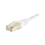 Cordon RJ45 catégorie 6 S/FTP blanc - 1 m