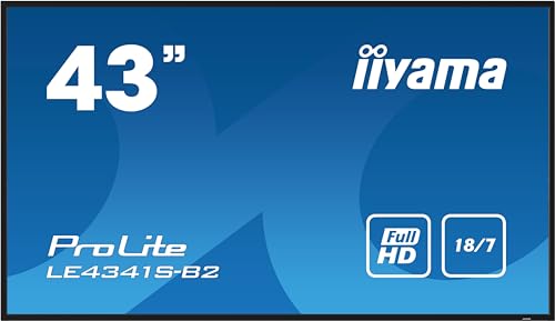 IIYAMA- Afficheur professionnel 43   LE4341S-B2