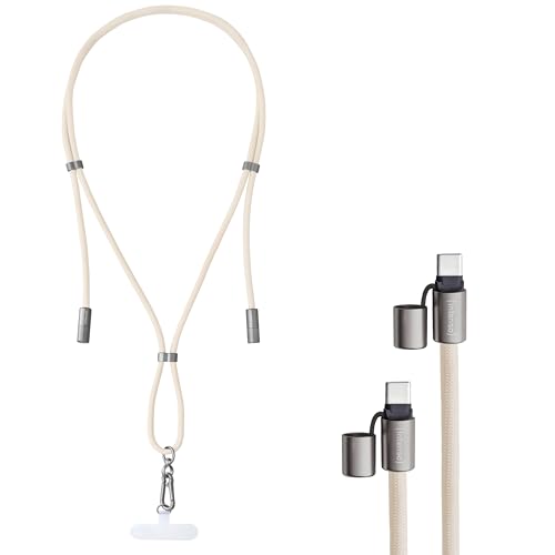 INTENSO Lanière de chargement pour téléphone portable beige
