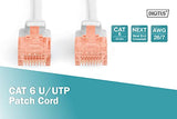 DIGITUS Câbles de brassage CAT 6 U/UTP - 0,5 m - Cat6 - U/UTP (UTP) - RJ-45 - RJ-45