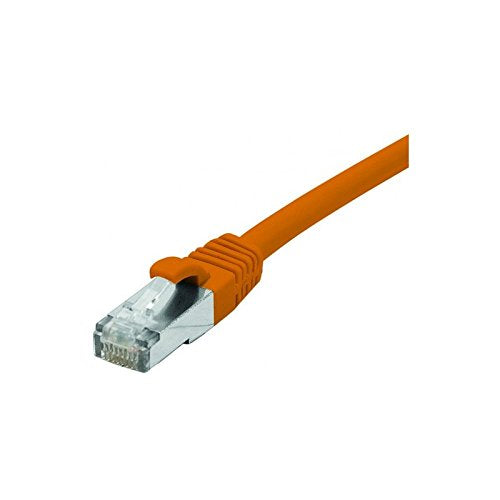 Cordon RJ45 catégorie 6 F/UTP LSOH snagless orange - 25 m