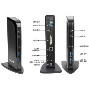 3 SCREEN DOCKING STATION USB-A+USB-C
