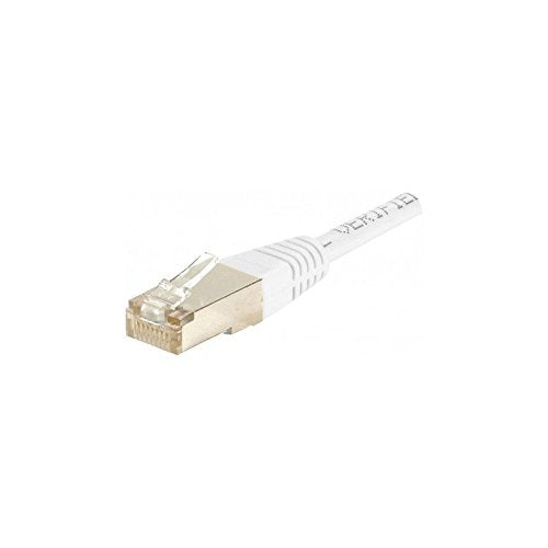 Cordon RJ45 catégorie 6 F/UTP blanc - 15 m