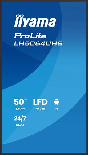 IIYAMA- Afficheur professionnel 50" LH5064UHS-B1AG