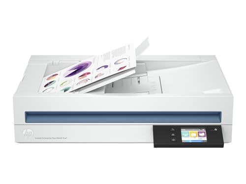 HP ScanJet Enterprise Flow N6600 fnw1 scanner à plat Réseau/USB A4 avec chargeur auto de 100 feuilles - jusqu’à 50 ppm/100ipm