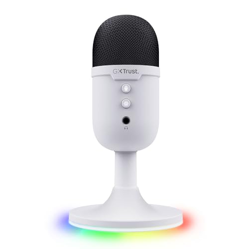 TRUST Microphone streaming YUNIX - White