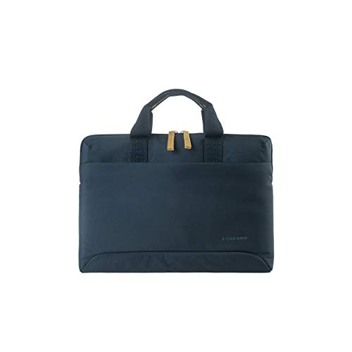 Tucano, smilz, sac fin 14-15,6" bleu-moutarde