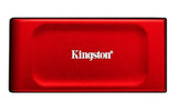 KINGSTON XS1000R 2To SSD Pocket-Sized USB 3.2 Gen 2 External Solid State Drive Red
