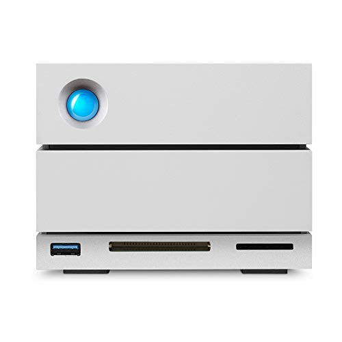 LACIE 2big Dock Thunderbolt3 28To 8.9cm 3.5p USB 3.1 Hardware-RAID inc Rescue Service RAID 0/1/JBOD SATA 6.0Go/s