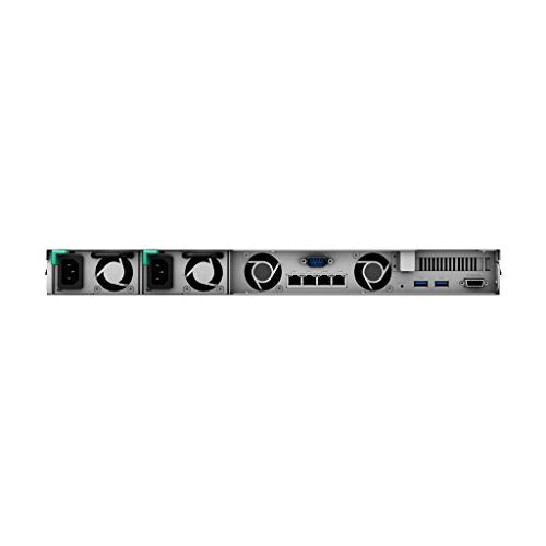 SYNOLOGY RS1619xs+ 4-Bay NAS-Rackmount Xeon quad-core 2.2GHz 8Go ECC RAM up to 64Go RJ-45 4x1GbE up to 10GbE 2x USB3