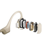 SHOKZ Casque à conduction osseuse OpenRun Pro - Bluetooth - Beige