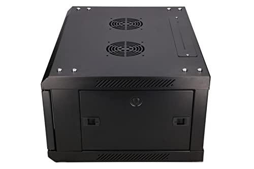 Extralink 4U 600X450 WALL-MOUNTED RACKMOUNT CABINET BLACK Rack monté sur le mur Noir