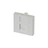 DEXLAN Plastron 45X45 droit 1 port RJ45 CAT 6A STP
