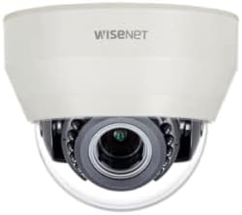Hanwha HCD-6070R caméra de sécurité Dôme Caméra de sécurité CCTV Intérieure et extérieure 1920 x 1080 pixels Plafond