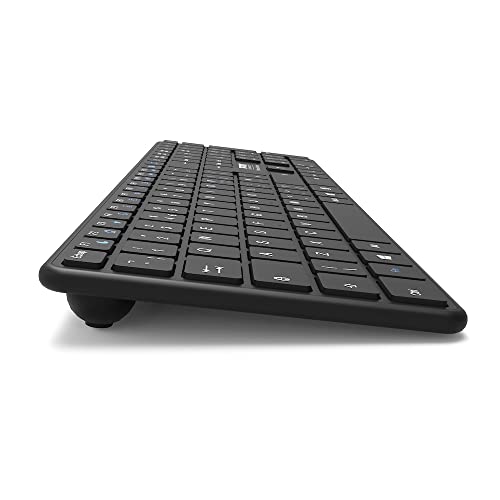 PORT DESIGNS Rechargeable Bluetooth Keyboard Ultra Slim and Elegant Design Rechargeable Battery 10meters Bluetooth range Compatible