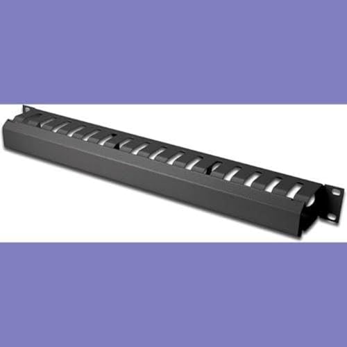 "Digitus Panneau de guidage des câbles avec couvercle amovible pour armoires de 483 mm (19""), 1 U"