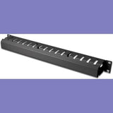 Digitus Panneau de guidage des câbles avec couvercle amovible pour armoires de 483 mm (19"), 1 U