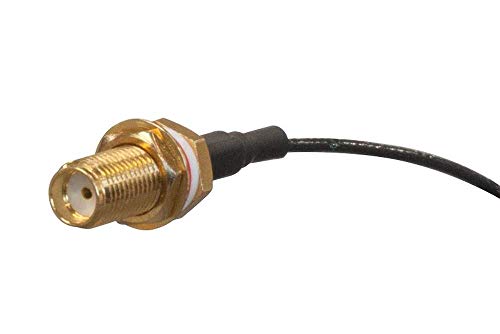 Mikrotik ACSMAUFL câble coaxial SMA Noir