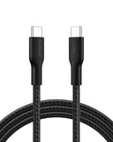 BELKIN USB-C TO USB-C 240W 2.0 BRAIDED PCR 2M BLACK
