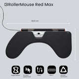 CONTOUR DESIGN Souris centrée RollerMouse Red Max