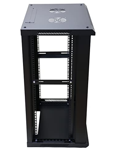 Extralink EX.14367 étagere 18U Rack monté sur le mur Noir