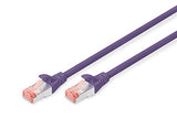 DIGITUS Câbles de brassage CAT 6 U/UTP - 0,5 m - Cat6 - U/UTP (UTP) - RJ-45 - RJ-45