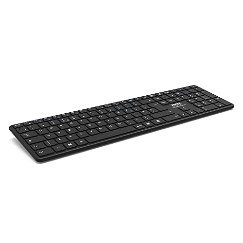 PORT DESIGNS Rechargeable Bluetooth Keyboard Ultra Slim and Elegant Design Rechargeable Battery 10meters Bluetooth range Compatible