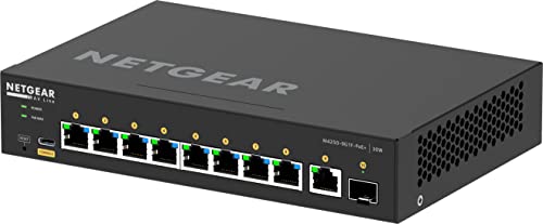 NETGEAR M4250-9G1F-PoE+ Switch 9p Gigabit dont 8 PoE+ &1 SFP