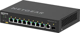 NETGEAR M4250-9G1F-PoE+ Switch 9p Gigabit dont 8 PoE+ &1 SFP