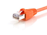 Cordon RJ45 catégorie 6 F/UTP LSOH snagless orange - 1 m