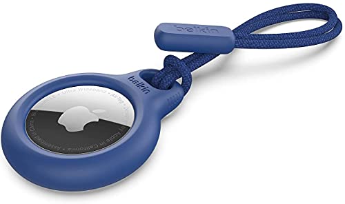 BELKIN Airtag Protection avec Cordon Bleu