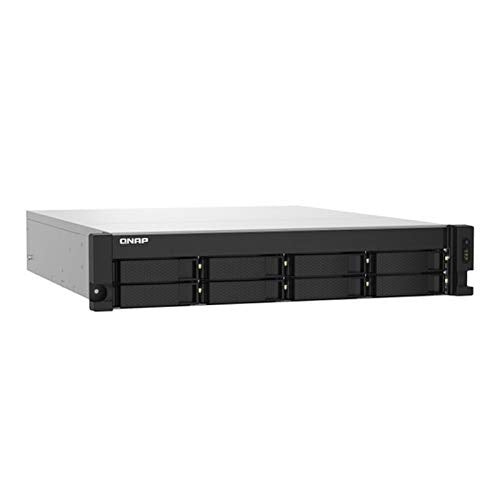 QNAP TS-832PXU-RP-4G 8-Bay rackmount NAS AL324 4Go DDR4 UDIMM RAM SATA 6Gb/s 2x 10GbE SFP+ 2x 2.5GbE 1x PCIe Gen2 x2 slot 250W
