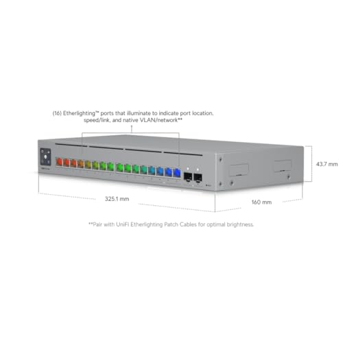Ubiquiti USW-Pro-Max-16 Commutateur Géré