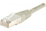 Cordon RJ45 croisé catégorie 6 S/FTP gris - 2 m