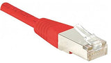 Cordon RJ45 catégorie 5e F/UTP rouge CCA - 10 m