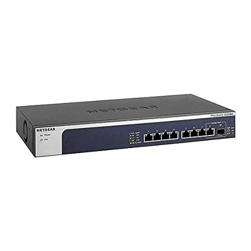 NETGEAR XS508M Switch 8 ports Multi-Gigabit 10/5/2,5/1 Gbps & 1 sfp+