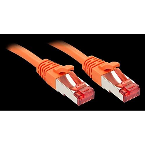 LINDY Cat.6 S/FTP Cable orange 0.3m Patchcable