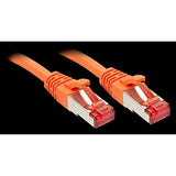 LINDY Cat.6 S/FTP Cable orange 0.3m Patchcable