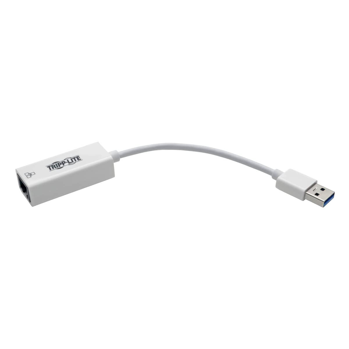EATON TRIPPLITE USB 3.0 to Gigabit Ethernet NIC Network Adapter 10/100/1000Mbps White