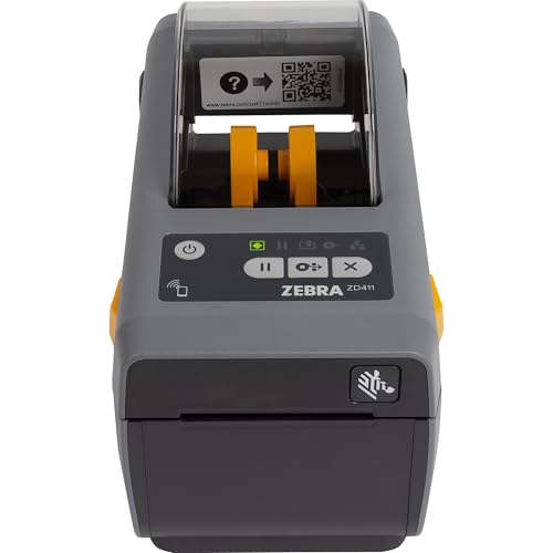 Zebra ZD411 imprimante pour étiquettes Thermique directe 203 x 203 DPI 152 mm/sec Avec fil &sans fil Ethernet/LAN Bluetooth