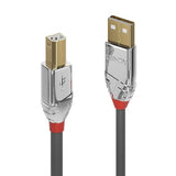 LINDY 7.5m USB 2.0 Type A/B Cable Cromo Line 480Mbit/s