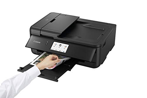 CANON PIXMA TS9550A MFP colour inkjet A4 A3 15ipm Print 200sheets USB LAN Wi-Fi Black