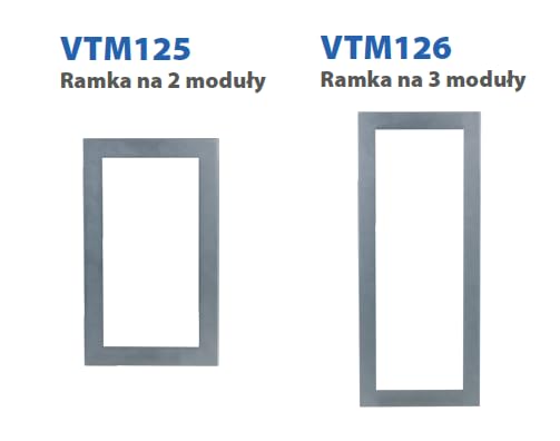Dahua VTM127 Aluminiowa puszka monta¿owa na 2 modu³y, dla serii VTO4202F-X