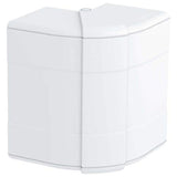 OBO ANGLE EXTERIEUR VARIABLE POUR GOULOTTE RAPID 45-2 GK 100x53 PVC BLANC