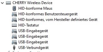 CHERRY Souris STREAM COMFORT sans fil blanche