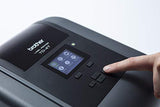 BROTHER TD-4750TNWB Label printer direct thermal 11.2cm 300x300dpi 152mm/sec USB LAN Wi-Fi USB host RS232 Bluetooth 4.2