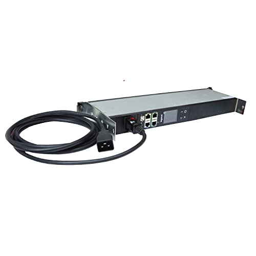 LEGRAND 646020 PDU IP 1U 10/16A 8 p. 8x  C13 Entrée C14/C20 - Switched