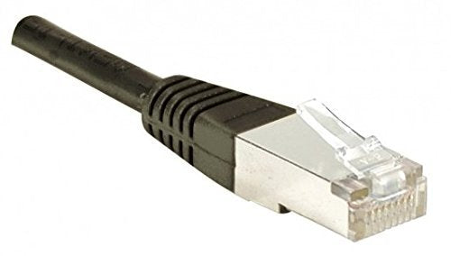 Cordon RJ45 catégorie 6 S/FTP noir - 5 m